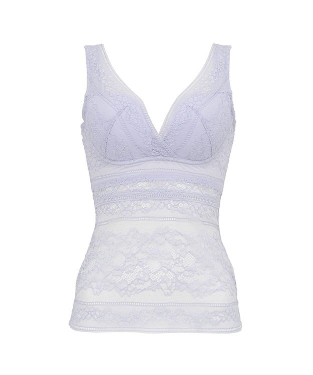 BRADELIS New York 【BRADELIS Me】 Perfumyレーシィブラキャミ24A1 アイスブルー