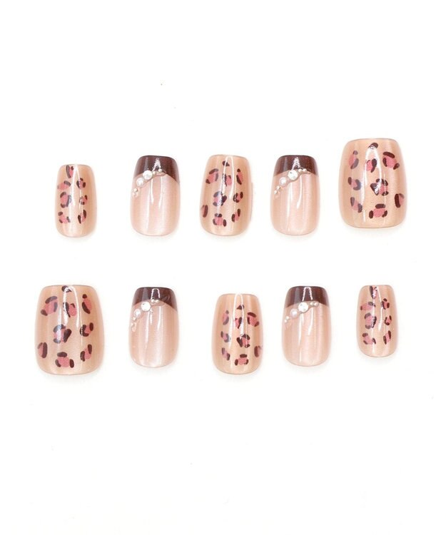 WEGO デザインショートネイルチップ 柄3