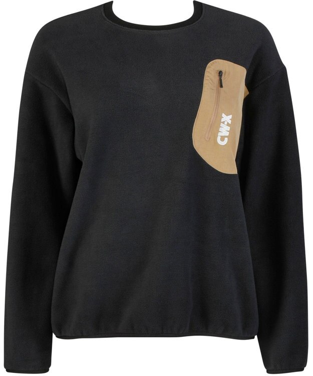 CW-X 【UNISEX】 CW-X プルオーバー 保温(本体) ゆったり設計 長袖 Uネック スポーツ ユニセックス DWR619 /ワコール ベージュ