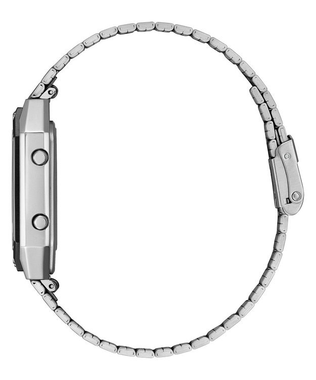 CITIZEN 【復刻デザイン】1982年の「サーモセンサー」を現代風にリバイバル 温度センサー搭載のコンビネーションウオッチ ブラック