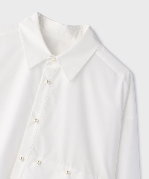 GRACE CONTINENTAL オーバーシャツ ホワイト