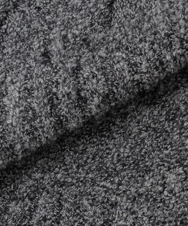 JOSEPH ABBOUD 【インポート素材/ソフトな肌触り/軽量】MOUSSE タートルネックニット グレー系