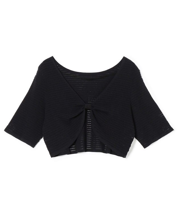 Chacott メッシュニット２Wayトップ ブラック