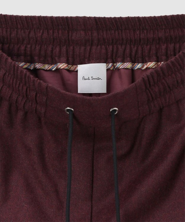 Paul Smith ウールフランネル ワイドパンツ ワインレッド