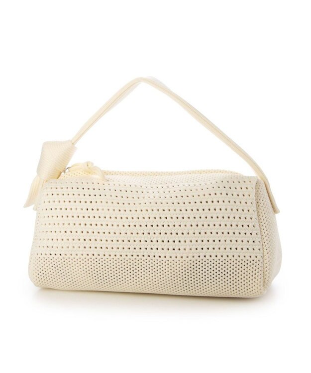 UNBILLION カカトゥ kakatoo / ソフトメッシュキューブバッグ アイボリー