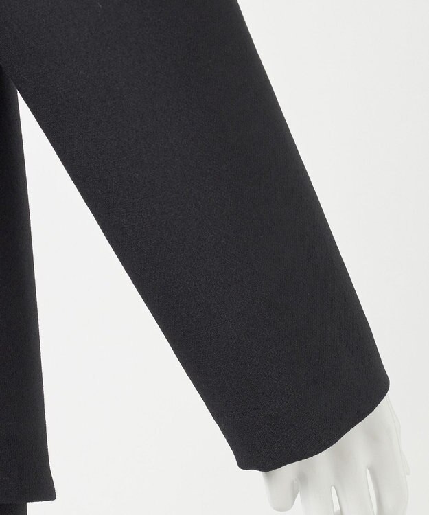 23区 【エステータ】ウールダブルクロス ワンピース ブラック系