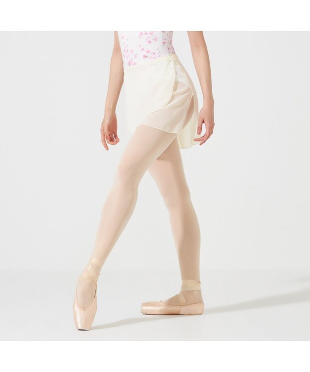 Chacott 【MAY NAGAHISA】巻きスカート オフホワイト