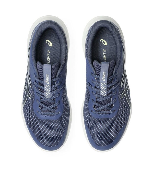 ASICS WALKING ゲルライドウォーク ライト 2 ネイビーブルー×ソフトイエロー