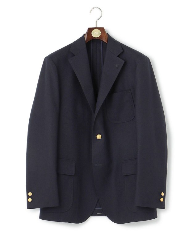 J.PRESS MEN 【J.PRESS ORIGINALS】1001 PAPER FLANNEL 3B BLAZER / JAPAN MADE ネイビー系