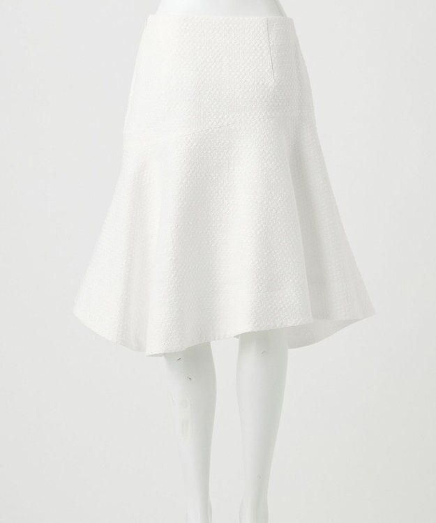 23区 【R(アール)】ジャカード スカート ホワイト系