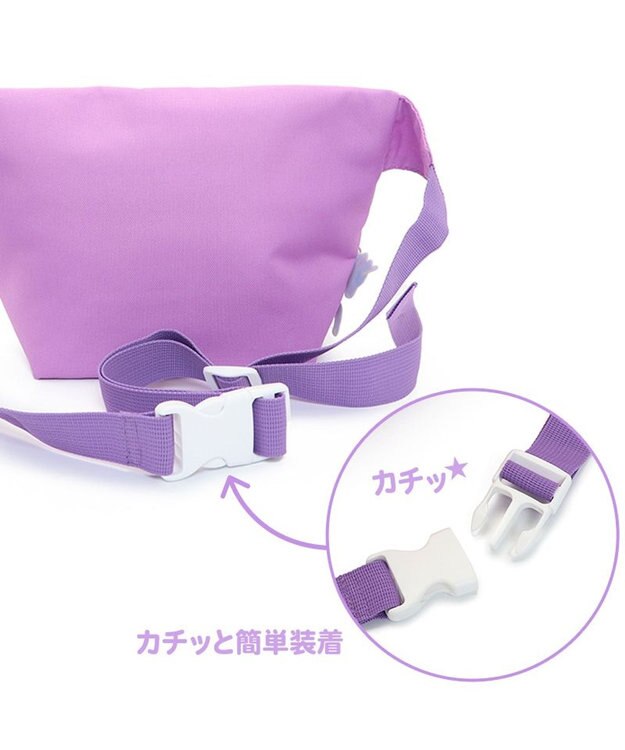 Mother garden マザーガーデン ユニコーン ボディバッグ 《パープル / ブラック》 パープル