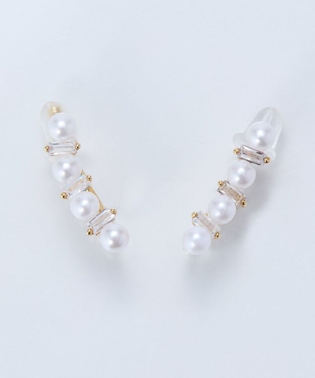 Phoebe 2wayパールブリンクピアス&イヤリング　ゴールド ゴールド