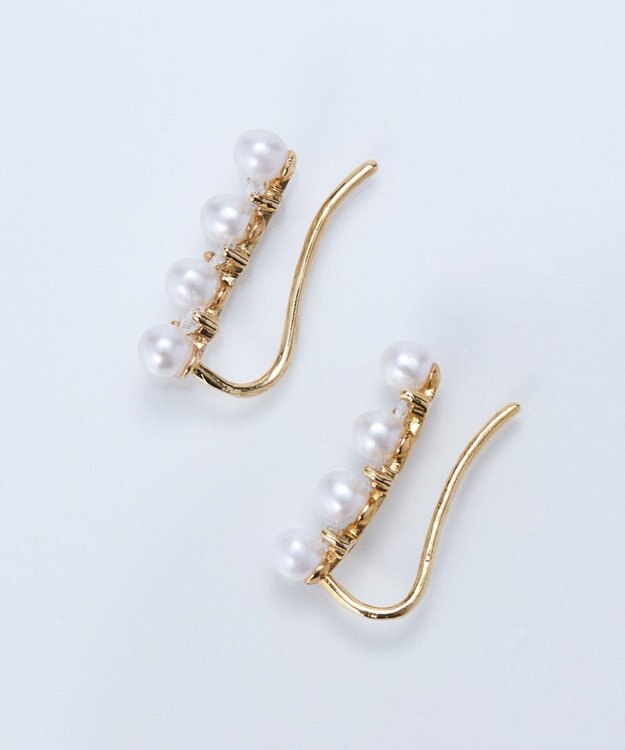 Phoebe 2wayパールブリンクピアス&イヤリング　ゴールド ゴールド