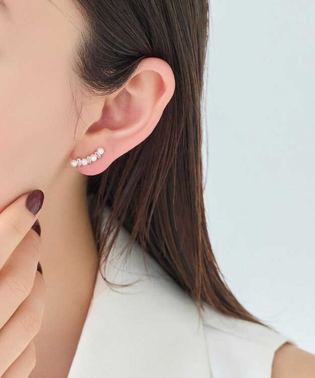 Phoebe 2wayパールブリンクピアス&イヤリング　ゴールド ゴールド