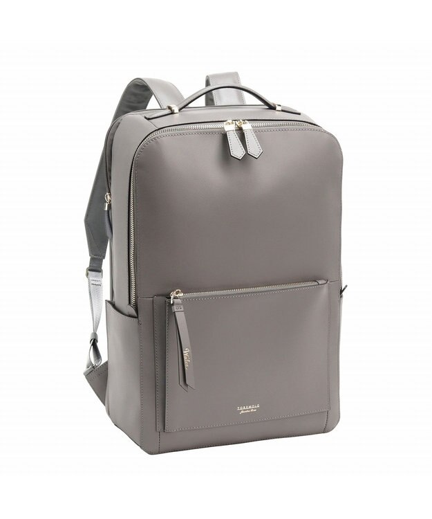 ACE BAGS & LUGGAGE Jewelna Rose ウェールズ リュック B4サイズ 15.6インチ収納 本革 11975 ジュエルナローズ グレー