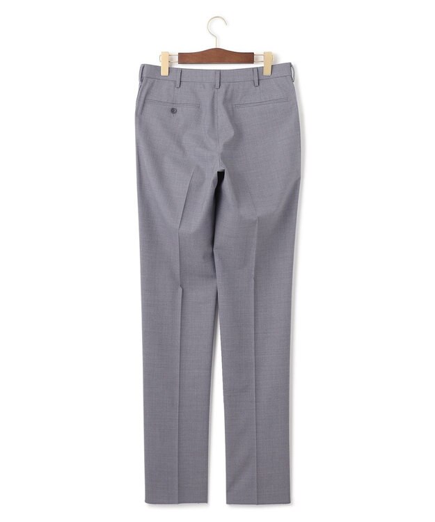 J.PRESS MEN 【ストレッチ / ウォッシャブル可】パワーストレッチウール スラックス ライトグレー系