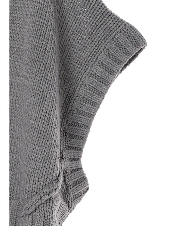 Green Parks ・ＳＵＧＡＲ　ＳＰＯＯＮ　ショートニットベスト Gray Mixture