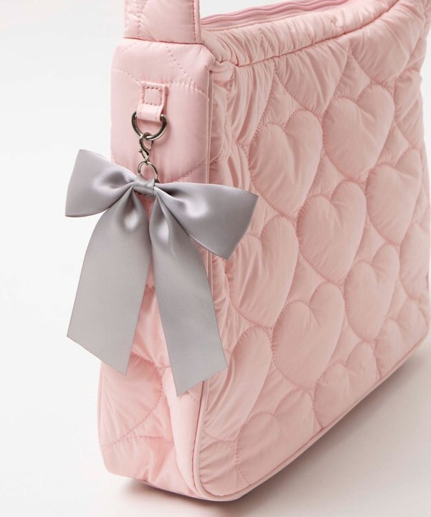 WEGO 【痛バ＆推し活グッズ】ときめきキルティング痛ショルダーS ライトピンク