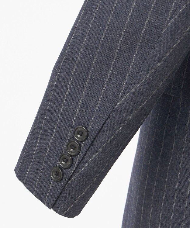 J.PRESS MEN 【WILLIAM HALSTEAD】サヴィルローヤーン カウントストライプ スーツ ダルブルー系2