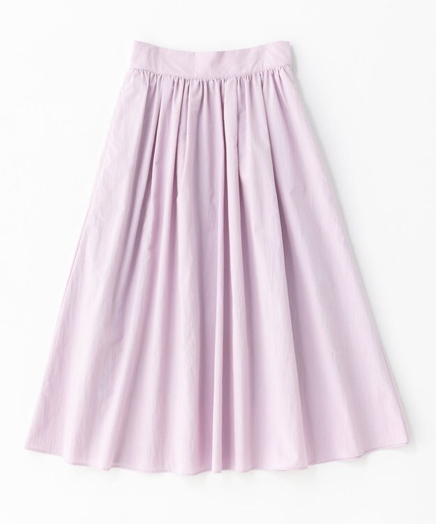 uncrave 【撥水・UVカット・接触冷感】プルーフナイロン フレアスカート ラベンダー
