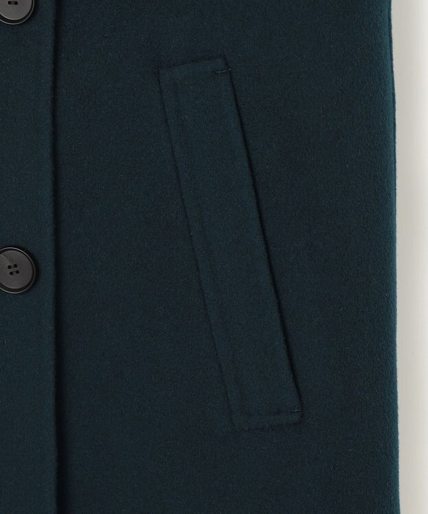 ICB ウールリバー ピーコート パイングリーン系