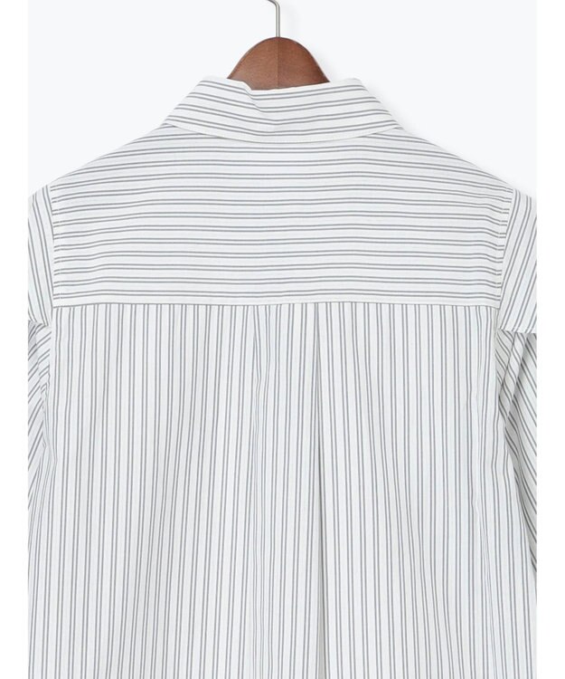 Te chichi 【泉 里香さん着用・Oggi.jp10/23掲載】ラッフルスリーブシャツ グレー