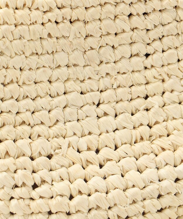 JOSEPH ABBOUD 【サイズ調整可】ラフィアメランジ ハット アイボリー系