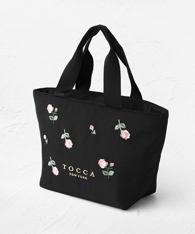 TOCCA 【一部カラー撥水】BOUQUET DE REVE COOLERBAG クーラーバッグ ブラック系
