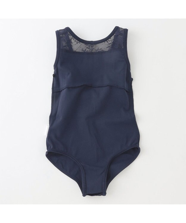 Chacott ノースリーブレオタード ネイビー