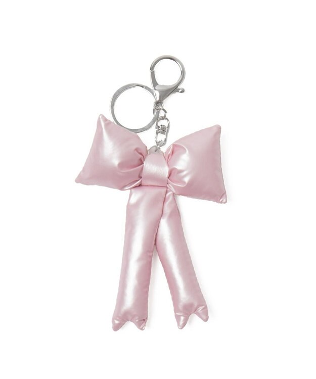 WEGO クッションリボンキーホルダー ピンク