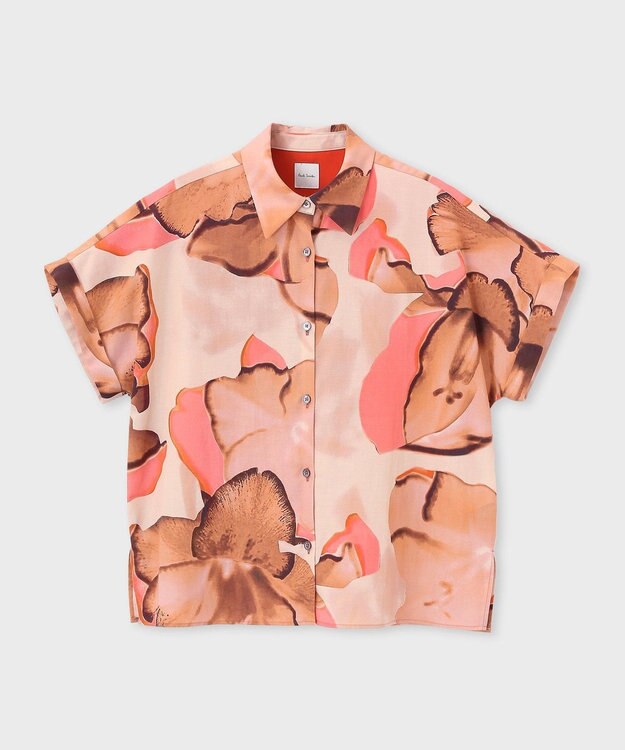 Paul Smith Peper Cut Out 半袖シャツ ピンク