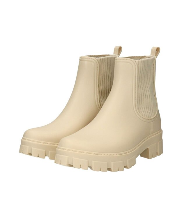 Bridget Birkin 【Bridget Birkin】サイドゴアレインショートブーツ ベージュ