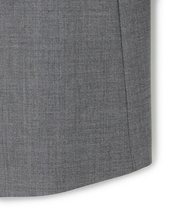 23区 【セットアップ対応】ラフィーネウール 一つ釦 ジャケット ライトグレー系