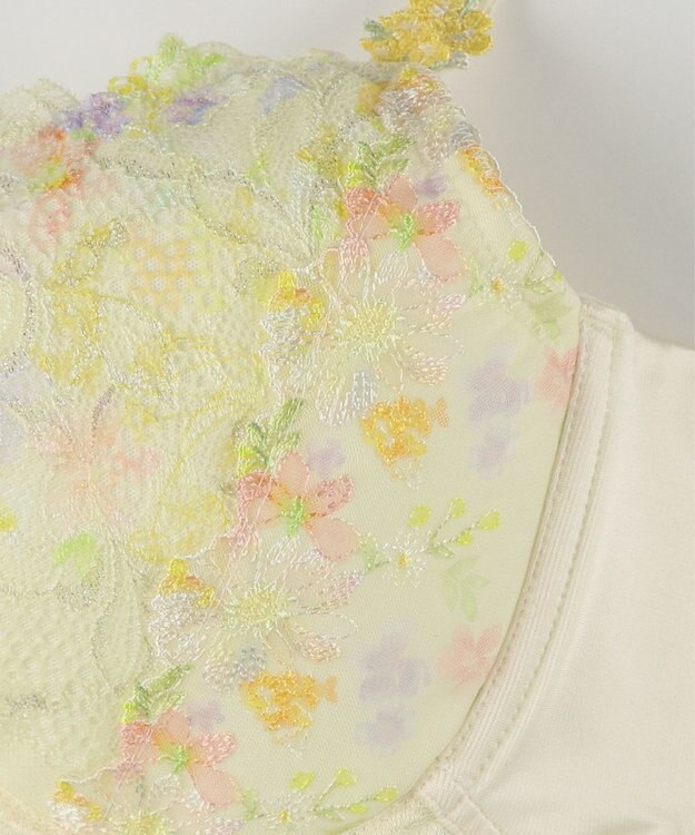 Wing ブラジャー 小さく見せるブラ Wing Lesiage 脇すっきり 背中すっきり 【2850シリーズ】 Gカップまで対応 フルカップ PB2851 ウイング／ワコール クリーム