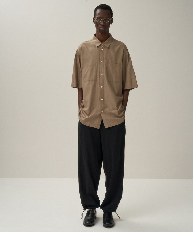 ATON HIGH TWIST NYLON | ユーティリティパンツ - UNISEX BLACK