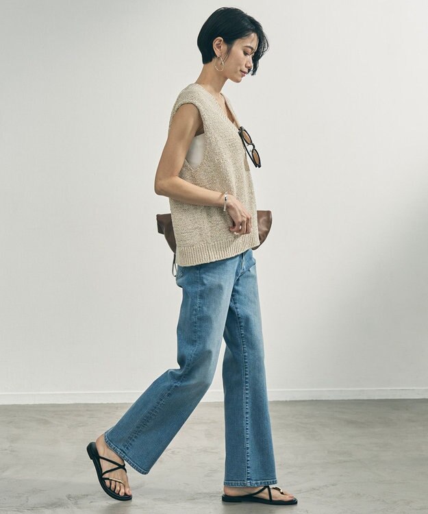 UNFILO 【UNFILO DENIM】フレアデニム ライトブルー