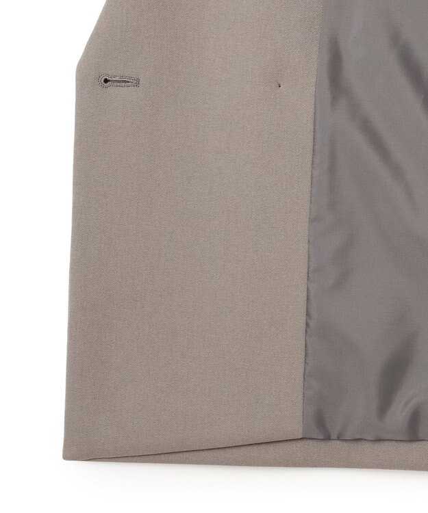 uncrave プルーフウールライクツイル ジャケット グレージュ