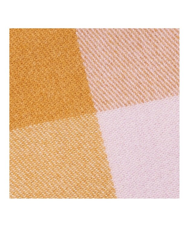 MOONBAT 【洗える】estaa とろーりストール ライトオレンジ