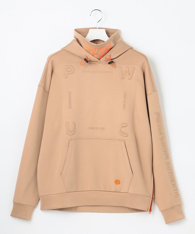 PW CIRCULUS 【MEN】 デタッチャブルフーディー ベージュ系