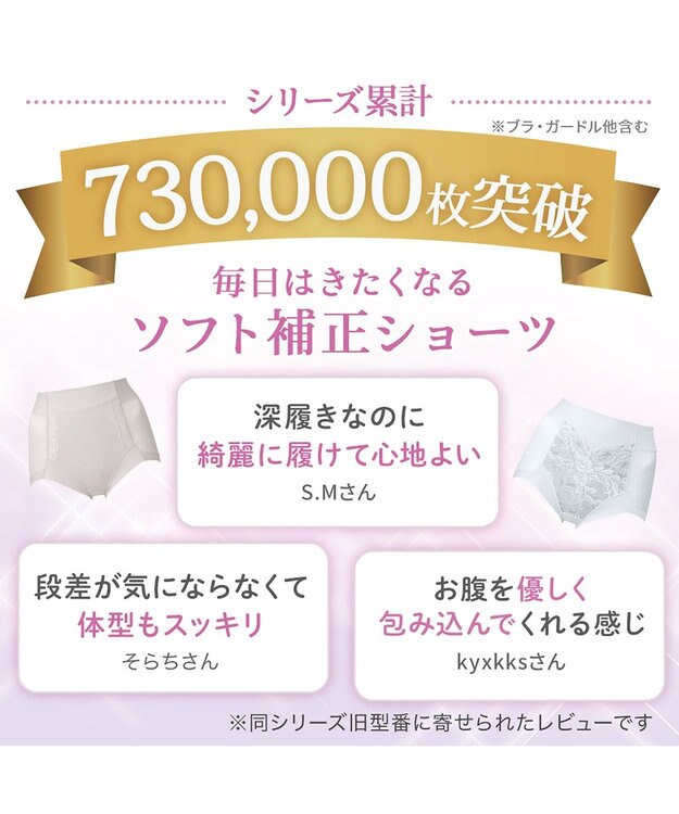 BRADELIS New York 【BRADELIS NewYork peace】　細みえ快適綿混ショーツ25 補正下着 深め ハイウエスト お腹スッキリ グレージュ