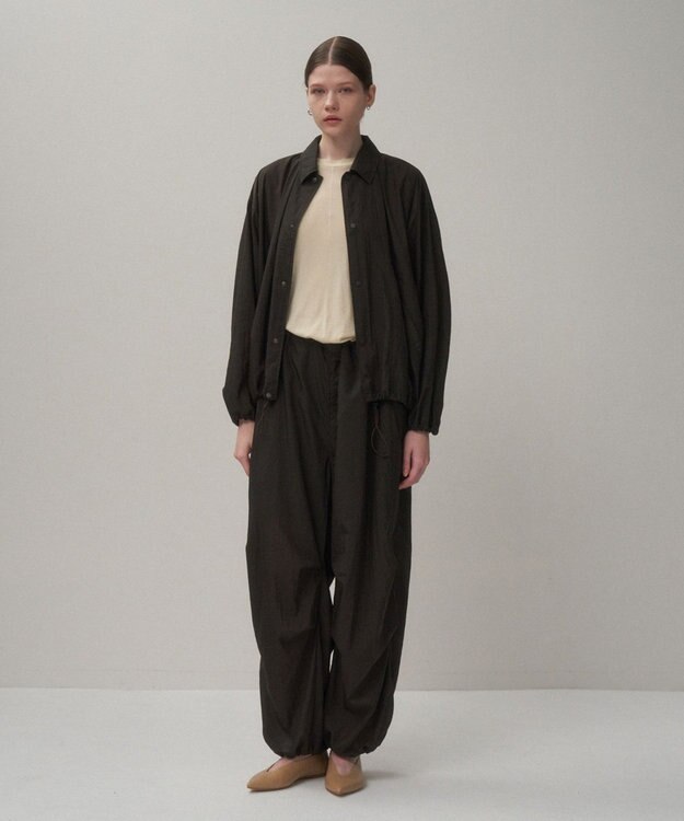 ATON SUPER LIGHT NYLON | コーチジャケット BROWN