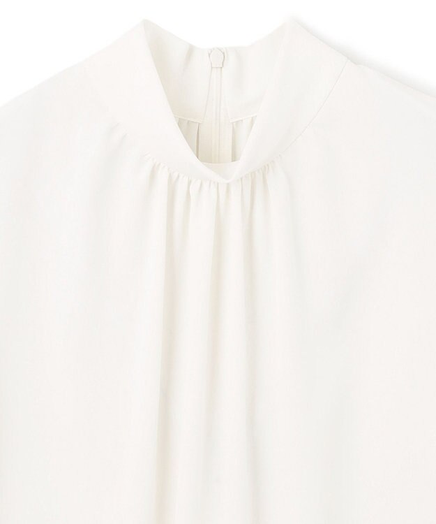 BEIGE， 【L-size】EVA / ハイネックブラウス White