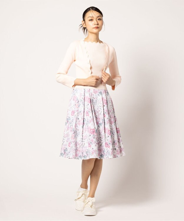 TOCCA 【消臭】BOUQUET OF PINK スカート ピンク系