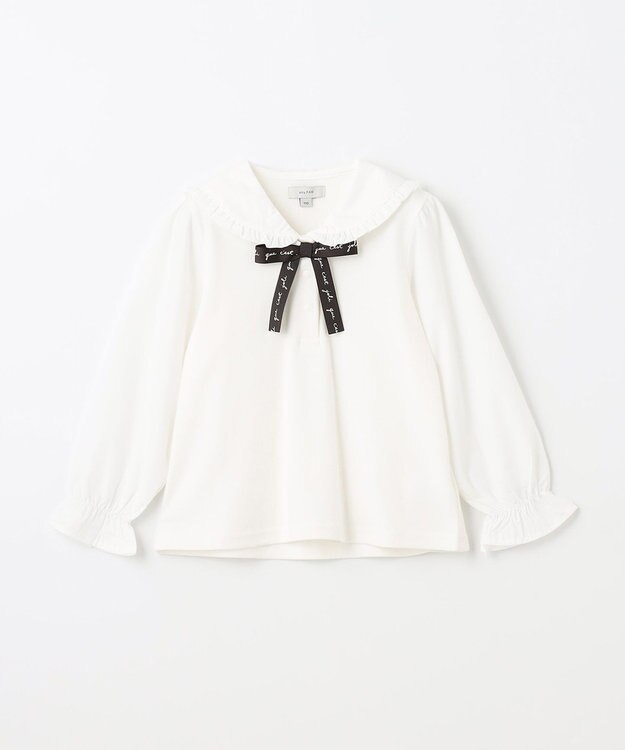 ANY KIDS セーラーカラー ブラウス ホワイト