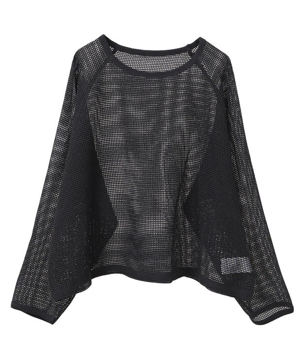 AMERICAN HOLIC メッシュ長袖Ｔシャツ Black