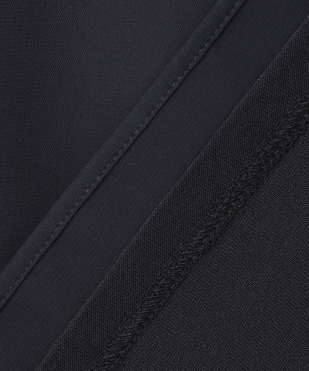 23区 L 【洗える】シルキーデシン パールモチーフ カットソー ネイビー系