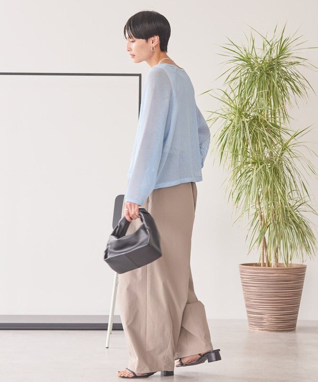 AMERICAN HOLIC メッシュ長袖Ｔシャツ Light Blue