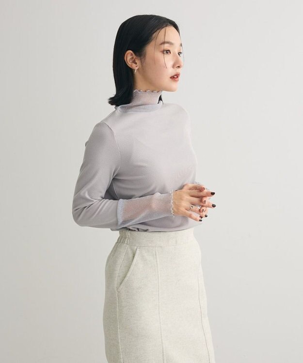 Green Parks ・Ｐｅｔｉｔ　Ｆｌｅｕｒ　ラメチュールキリカエタートル Light Gray