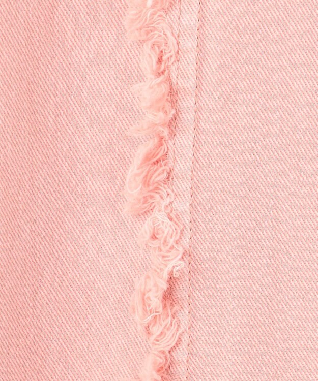 GRACE CONTINENTAL フリンジバギーパンツ ピンク