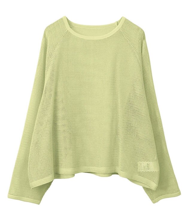 AMERICAN HOLIC メッシュ長袖Ｔシャツ Pistachio